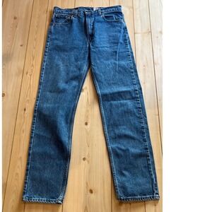 Vintage 90s Levis 505 Mens Blue Straight Leg Jeans Made in USA 36x34 505-4891